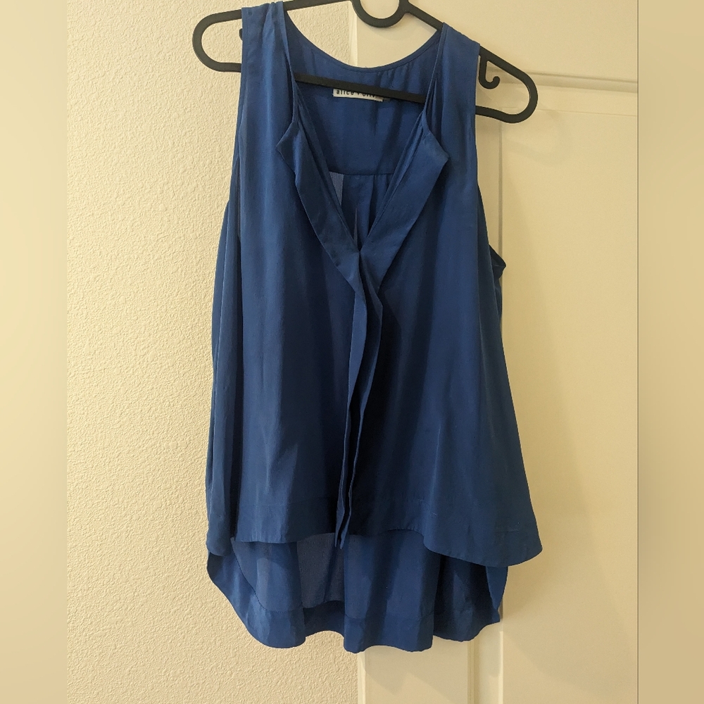 Alice and Olivia silk blouse